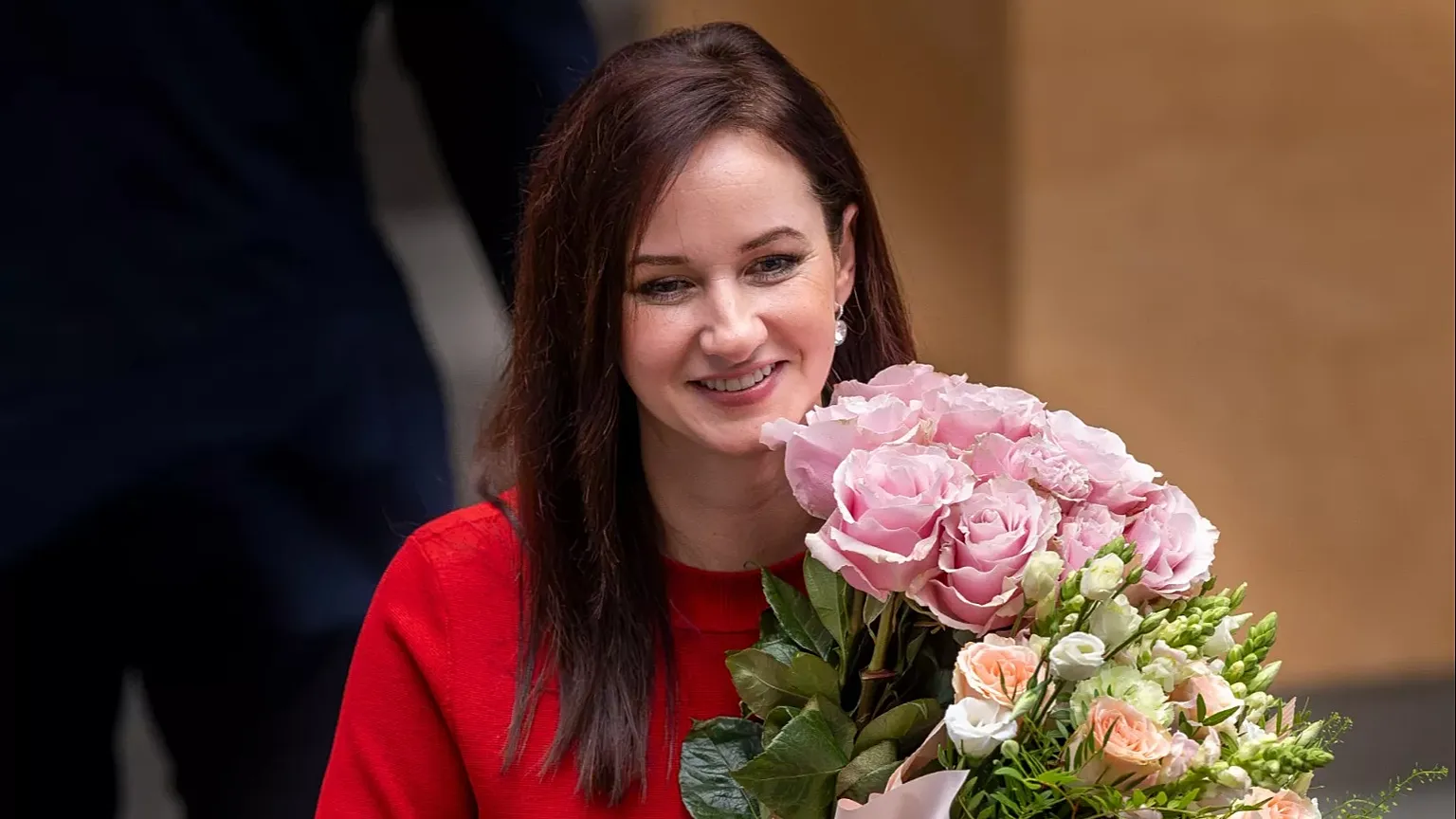 Ceremonial signing moment