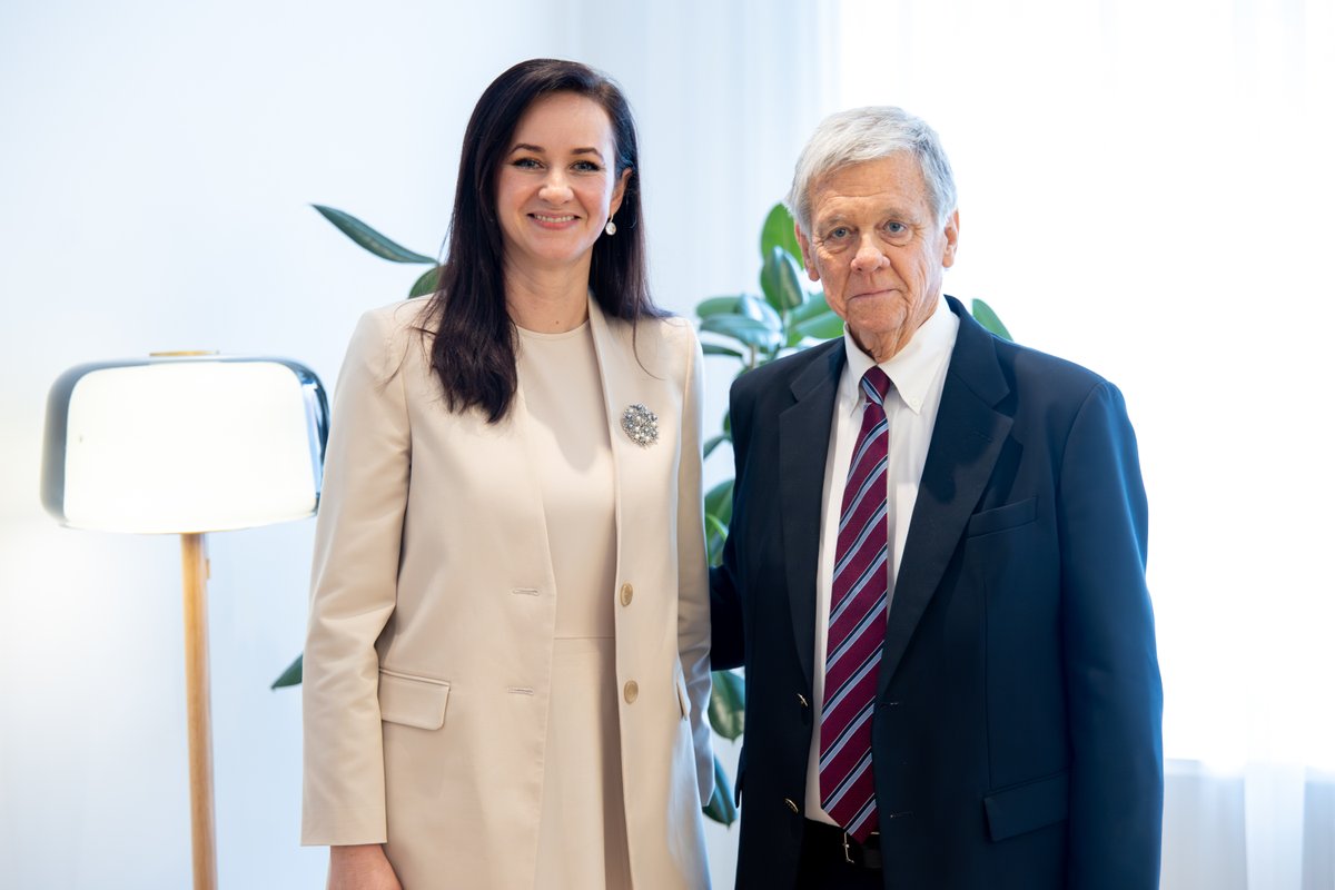 Addressing the Seimas